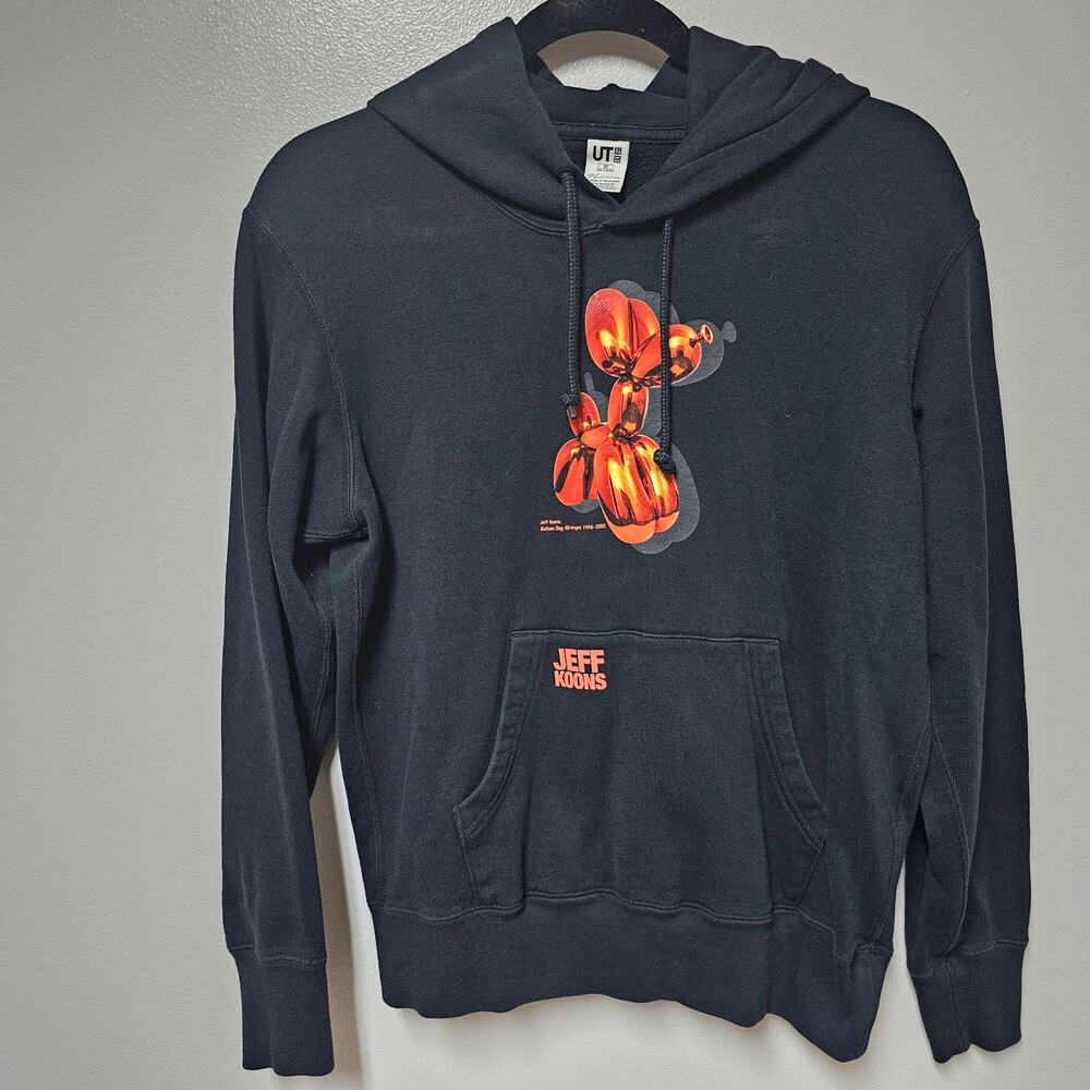 Jeff Koons Animal Baloon Dog Art Pullover Uniqlo Hoodie Size XS